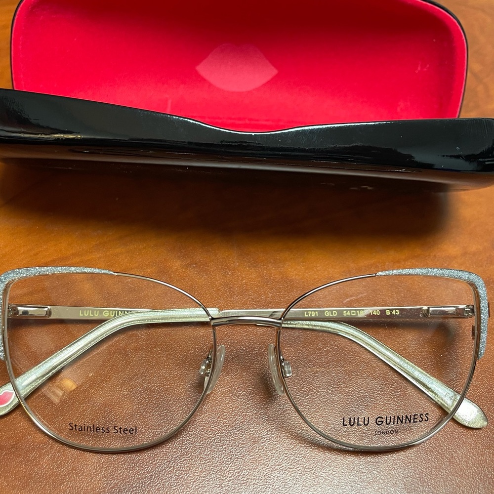 Lulu Guinness London Eyeglasses frame. L791.